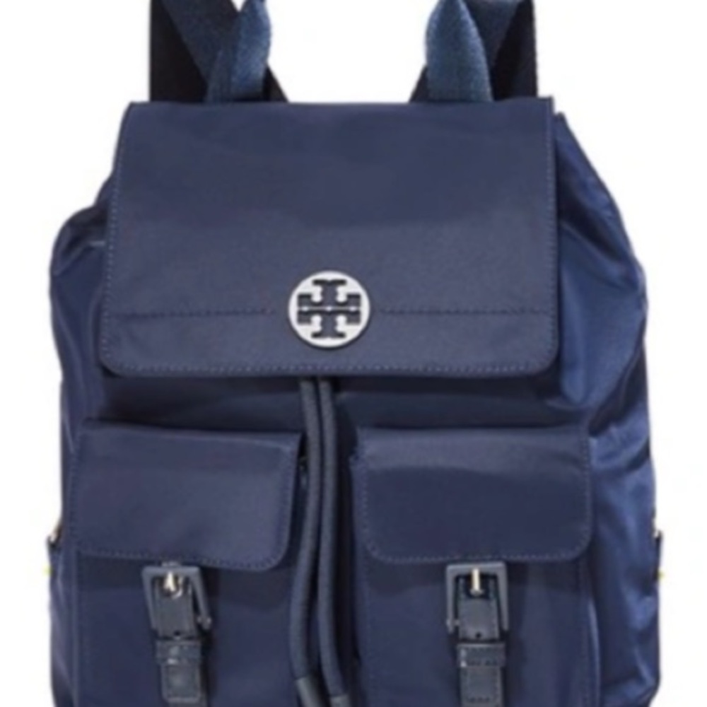 Tory Burch Midnight Blue Backpack